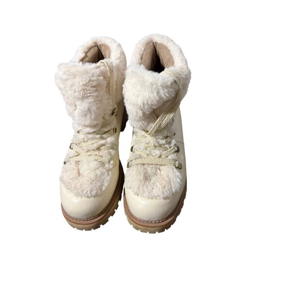 Sam Edelman Kilbourne Faux Fur Boat Size 8 - Picture 6 of 16